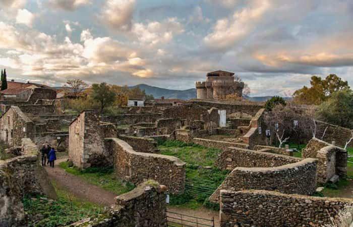 Casa Rural Exedra 3 Estrellas Carcaboso Eksteriør billede